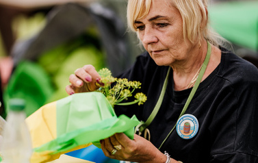 Piątek - Jarmark nad Jeziorem Og&oacute;rkowym, intensywny czas przygotowań do pierwszych atrakcji&nbsp; 52