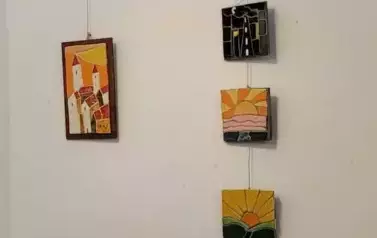 Wernisaż wystawy 'Ceramiką zdobione' 5