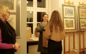 Galeria aktualności Wernisaż Og&oacute;lnopolskiego Konkursu Plastycznego "Barwy Lasu" 3