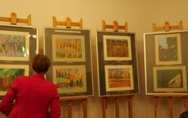 Galeria aktualności Wernisaż Og&oacute;lnopolskiego Konkursu Plastycznego "Barwy Lasu" 13