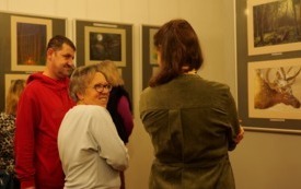 Galeria aktualności Wernisaż Og&oacute;lnopolskiego Konkursu Plastycznego "Barwy Lasu" 28